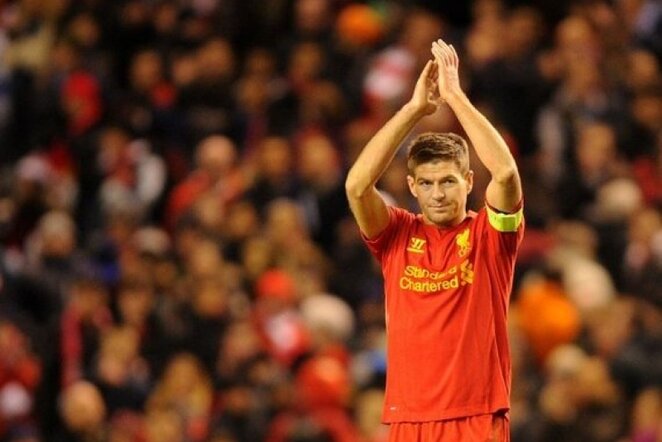 Steven Gerrard | PA Wire/Scanpix nuotr.