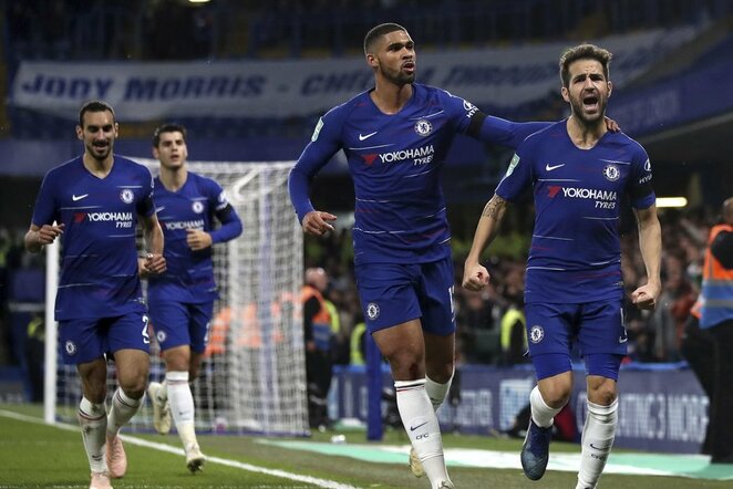 „Chelsea“ – „Derby County“ rungtynių akimirka  | Scanpix nuotr.