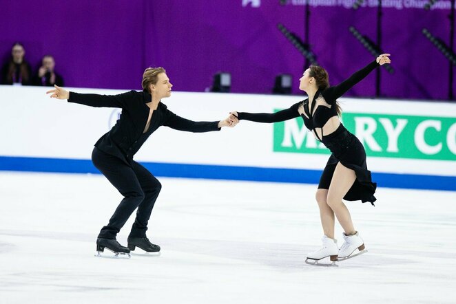 Sauliaus Ambrulevičiaus ir Allison Reed pasirodymas | Teodoro Biliūno / BNS foto nuotr.