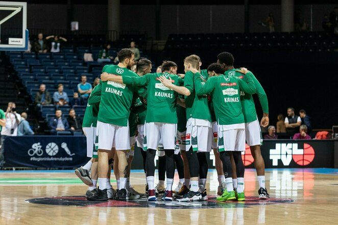 „Lietkabelis“ – „Žalgiris“ rungtynių akimirka | Pauliaus Peleckio / BNS foto nuotr.