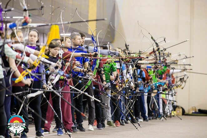 „Best Indoor“ šaudymo iš lanko varžybos | Dariaus Minsevičiaus nuotr.