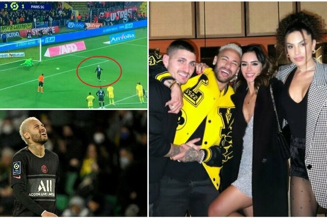 Po siaubingai atlikto 11 m baudinio Neymaras paguodos ieškojo naujosios merginos glėbyje | „Scanpix“ ir instagram.com nuotr.