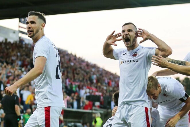 „Sūduvos“ ir „Maccabi“ rungtynės Mariaus Vizbaro / BNS foto nuotr.