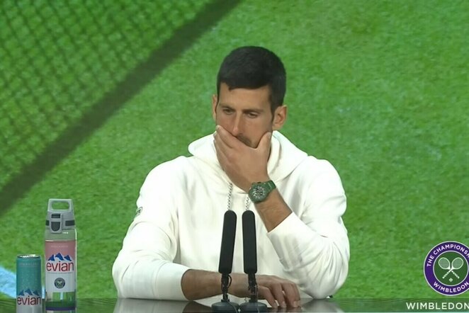 Novakas Djokovičius | „Stop“ kadras