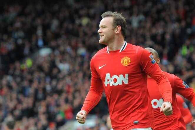 Vieno iš geriausiųjų įvarčių autorius Wayne‘as Rooney | AFP/Scanpix nuotr.