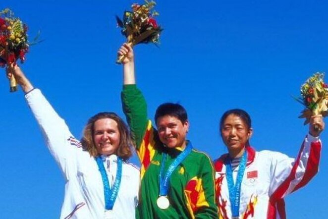 Sidnėjaus olimpinėse žaidynėse D.Gudzinevičiūtė iškovojo aukso medalį!