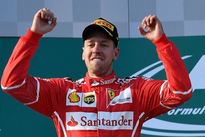 Sebastianas Vettelis | Scanpix nuotr.