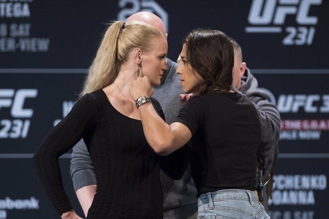 Valentina Ševčenko - Joanna Jedrzejczyk | Scanpix nuotr.