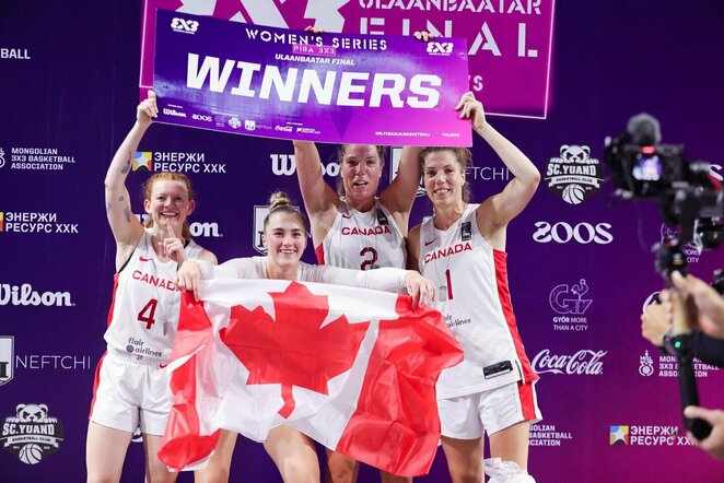 Kanados moterų 3x3 krepšinio rinktinė | FIBA nuotr.