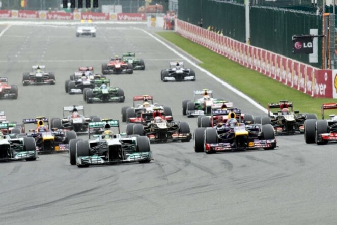 2013 m. F-1 lenktynės SPA trasoje | AFP/Scanpix nuotr.