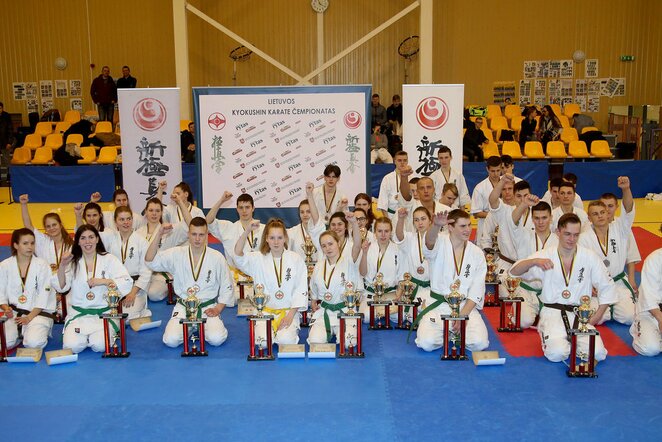 Lietuvos jaunių kiokušin karatė čempionatas | Algimanto Barzdžiaus nuotr.
