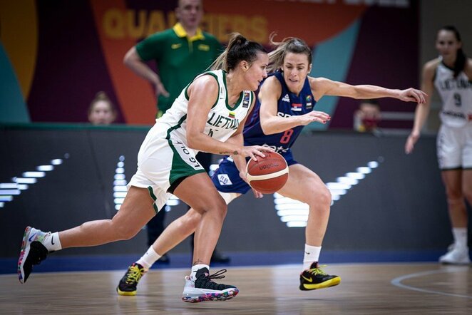 Lietuvių ir serbių rungtynės | FIBA nuotr.