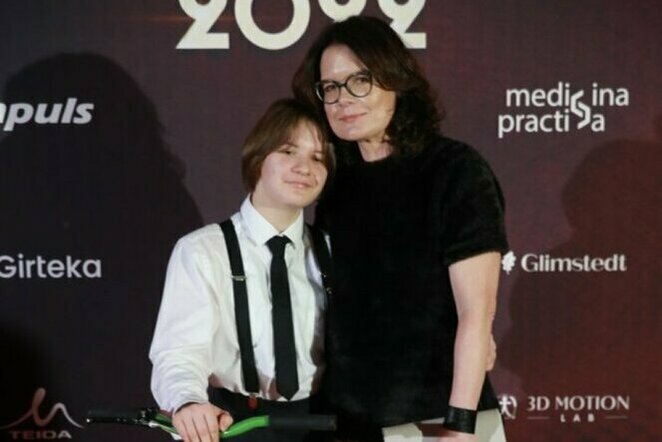 Gabrielė Čepavičiūtė su mama | asmeninio archyvo nuotr.