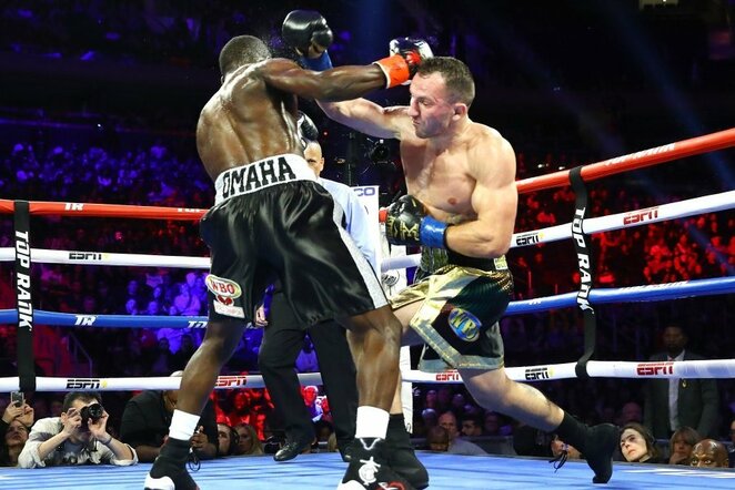 Terence'as Crawfordas prieš Egidijų Kavaliauską | „Top Rank“ nuotr.