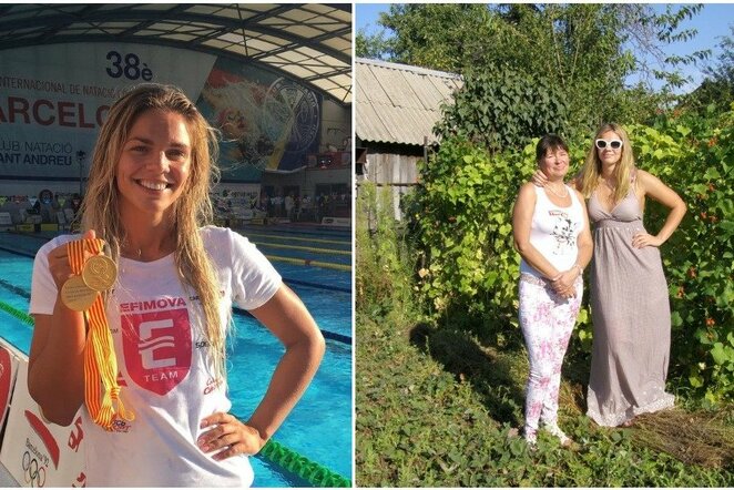 Julija Jefimova su mama | asmeninio archyvo nuotr.