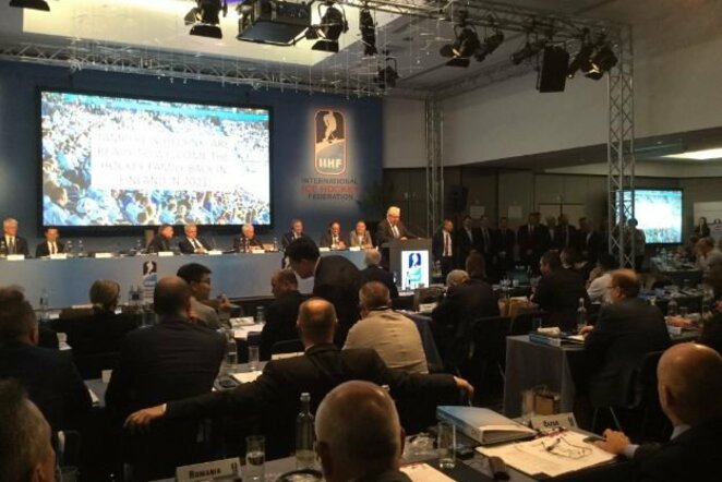 IIHF kongresas Vokietijoje | „Twitter“ nuotr.