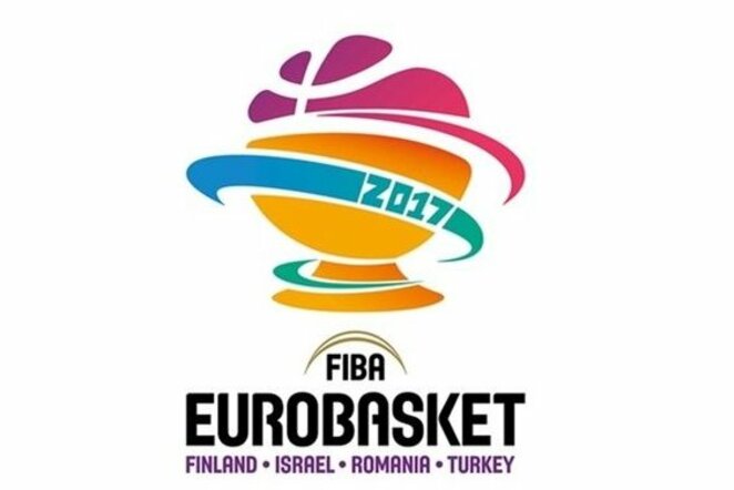 2017 m. Europos vyrų krepšinio čempionato logotipas | Organizatorių nuotr.