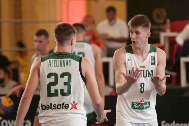 Lietuvos U21 3x3 krepšinio rinktinė | FIBA nuotr.