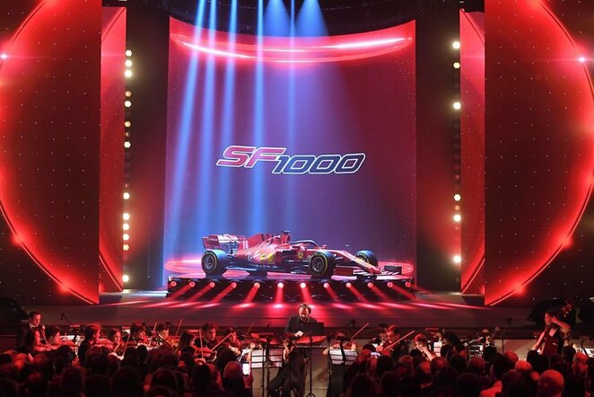 „Ferrari SF1000“ | Instagram.com nuotr