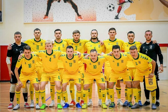 Lietuviai antrąkart nugalėjo JAE futsal rinktinę | LFF nuotr.