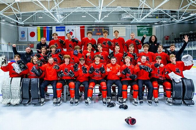 Lietuvos jaunių ledo ritulio rinktinė | hockey.lt nuotr.