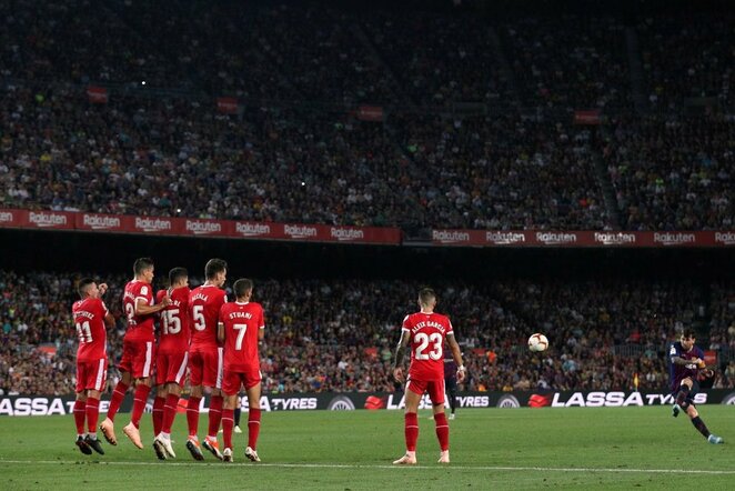 „Barcelona“ – „Girona“ rungtynių akimirka | Scanpix nuotr.
