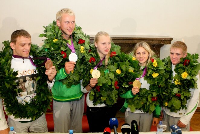 Lietuvos olimpiniai prizininkai | Fotodiena/Dmitrijaus Radlinsko nuotr.