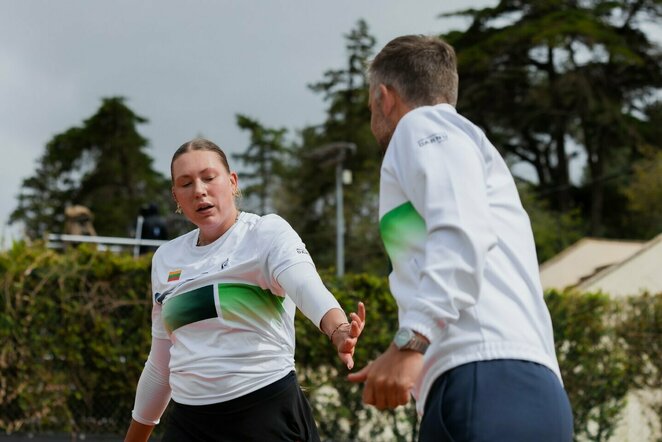 Andrė Lukošiūtė (Federacao Portuguesa de Tenis nuotr.) | Organizatorių nuotr.