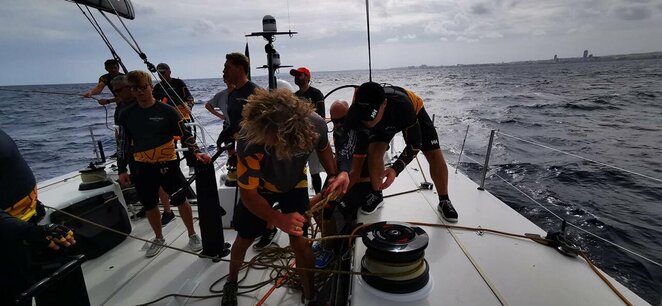„Ambersail 2“ treniruotėje | Organizatorių nuotr.