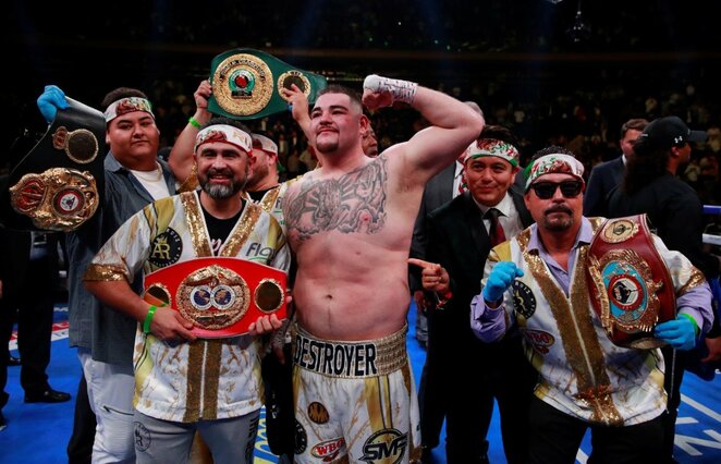 Anthony Joshua prieš Andy Ruizą | Scanpix nuotr.