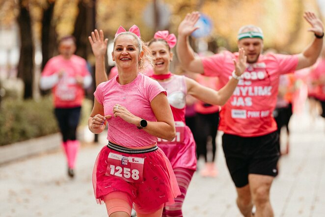 „Pink Run“ | Organizatorių nuotr. „Pink Run“ | Organizatorių nuotr.