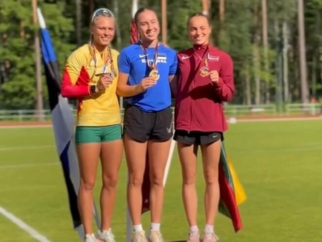 Varžybų prizininkės | „Stop“ kadras Varžybų prizininkės | „Stop“ kadras