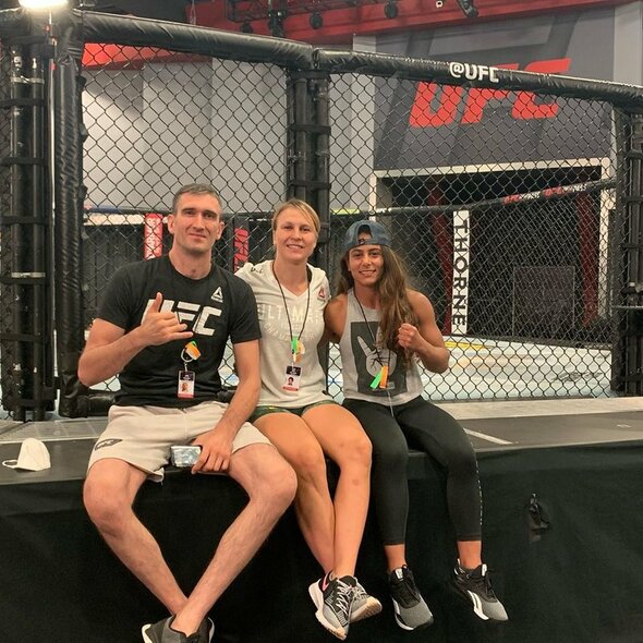 Donatas Uktveris, Julija Stoliarenko ir Tabatha Ricci  | Instagram.com nuotr