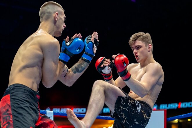 Klaidas Lukaševičius ir Edvinas Bubelis | Sportas.lt/Tito Pacausko nuotr. Klaidas Lukaševičius ir Edvinas Bubelis | Sportas.lt/Tito Pacausko nuotr.