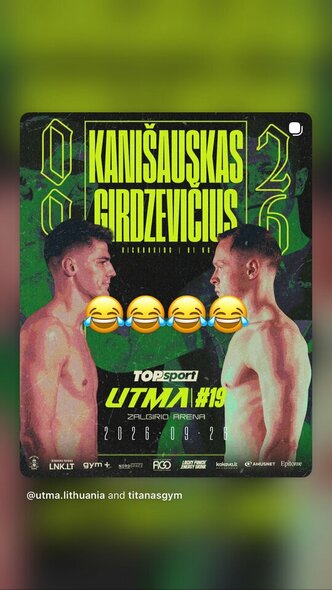 Igno Pauliukevičiaus žinutė | Instagram.com nuotr