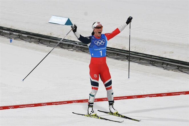 Moterų 4x5 km slidinėjimo estafetė | Scanpix nuotr.