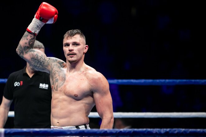 Sergejus Maslobojevas ir Olivieris Langloisas-Rossas | Žygimanto Gedvilos / BNS foto nuotr. Sergejus Maslobojevas ir Olivieris Langloisas-Rossas | Žygimanto Gedvilos / BNS foto nuotr.