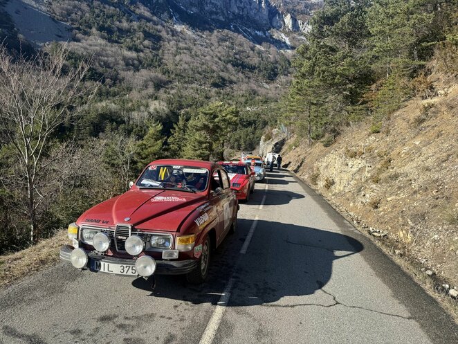 27-osios „Rallye Monte Carlo Historique“ lenktynės artėja finišo link | Organizatorių nuotr.