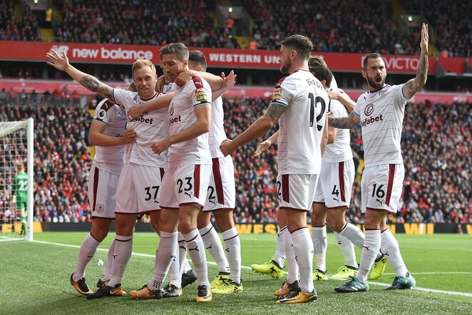 „Liverpool“ - „Burnley“ rungtynių akimirka | Scanpix nuotr.