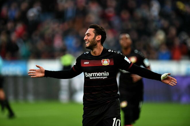 Hakanas Calhanoglu | Scanpix nuotr.