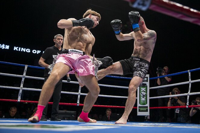 Filipas Rzondekas (Lenkija) – Dovydas Rimkus (Lietuva) | Roko Lukoševičiaus/BNS Foto nuotr. Filipas Rzondekas (Lenkija) – Dovydas Rimkus (Lietuva) | Roko Lukoševičiaus/BNS Foto nuotr.