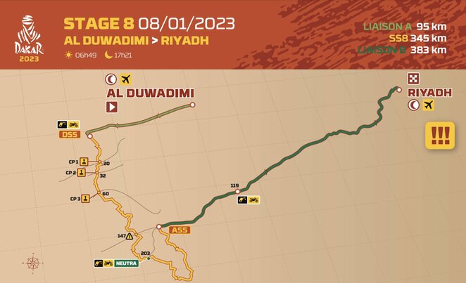 Aštuntasis greičio ruožas | Organizatorių nuotr. Aštuntasis greičio ruožas | Organizatorių nuotr.