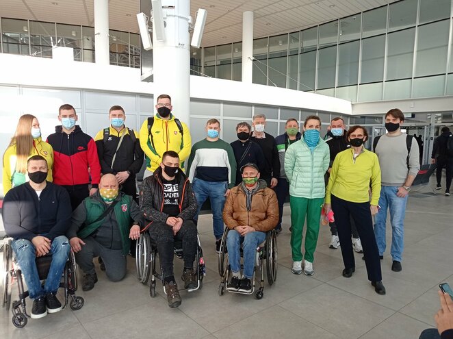 Paraatletai Dubajuje sieks priartėti prie Tokijo žaidynių | Lietuvos paralimpinio komiteto nuotr.