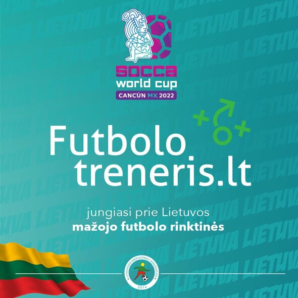 Futbolotreneris.lt jungiasi prie Lietuvos mažojo futbolo rinktinės | Organizatorių nuotr.