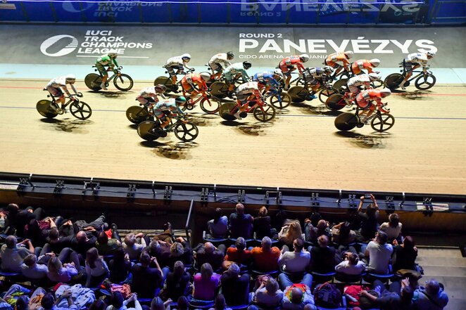 Tarptautinės dviračių sporto sąjungos (UCI) dviračių treko Čempionų lygos kovos | SWpix.com nuotr.
