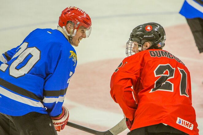 Lietuvių ir estų rungtynės | hockey.lt nuotr.