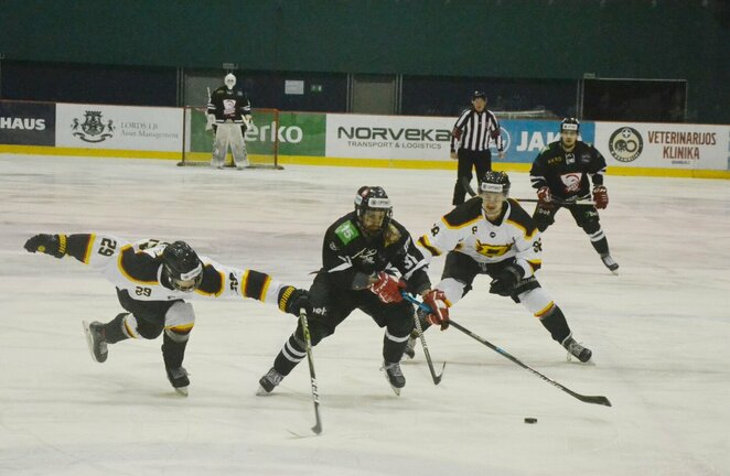 „7bet-Hockey Punks“ - „DLSS/Dinaburga“ rungtynių akimirka | Petro Lozdos nuotr. „7bet-Hockey Punks“ - „DLSS/Dinaburga“ rungtynių akimirka | Petro Lozdos nuotr.
