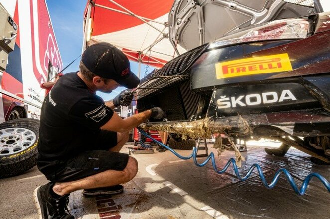 Vaidotas Žala Europos ralio čempionate (Armando Knezio nuotr.) | Organizatorių nuotr. Vaidotas Žala Europos ralio čempionate (Armando Knezio nuotr.) | Organizatorių nuotr.