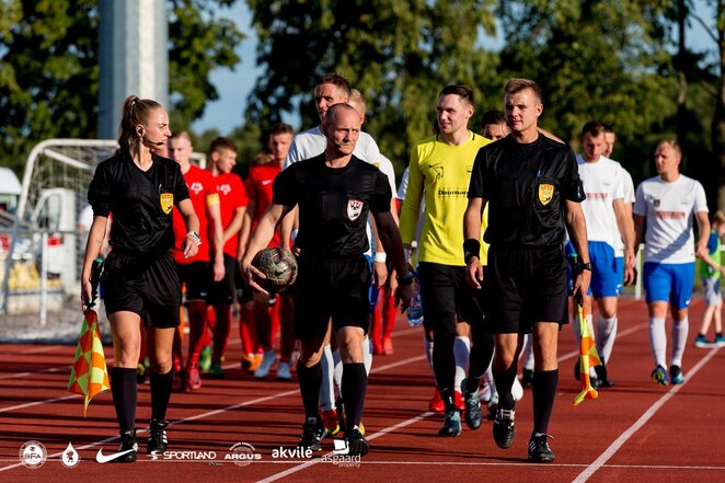 „FK Vilniaus“ ir „Nevėžio“ rungtynės | Elvio Žaldario nuotr. „FK Vilniaus“ ir „Nevėžio“ rungtynės | Elvio Žaldario nuotr.