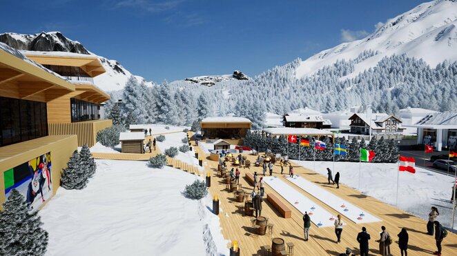 „Warner Bros. Discovery“ pristato moderniausias 2026 m. žiemos olimpinių žaidynių studijas | Organizatorių nuotr.